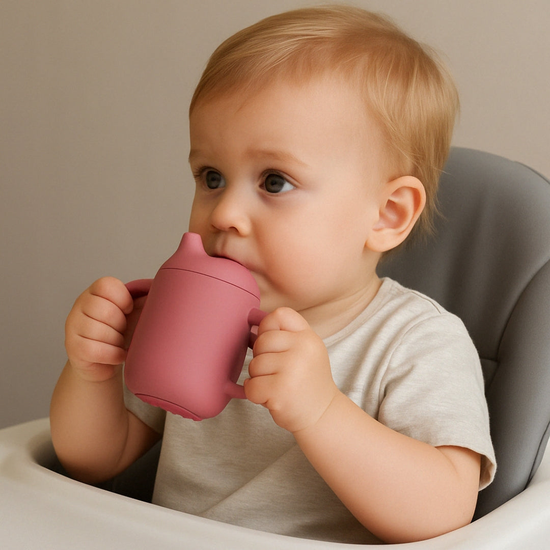 Gobelet Bébé Anti-Goutte – Transition Douce Vers l’Autonomie